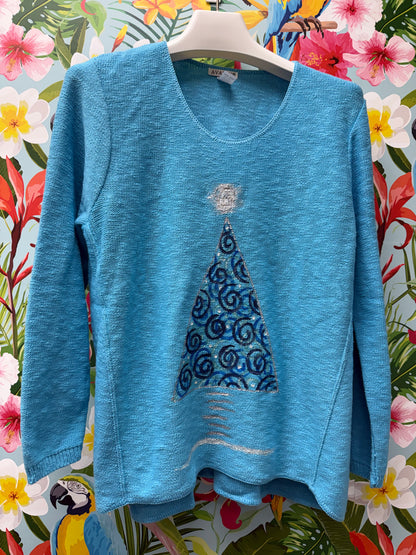 MoMo Sweater - Swirl Tree