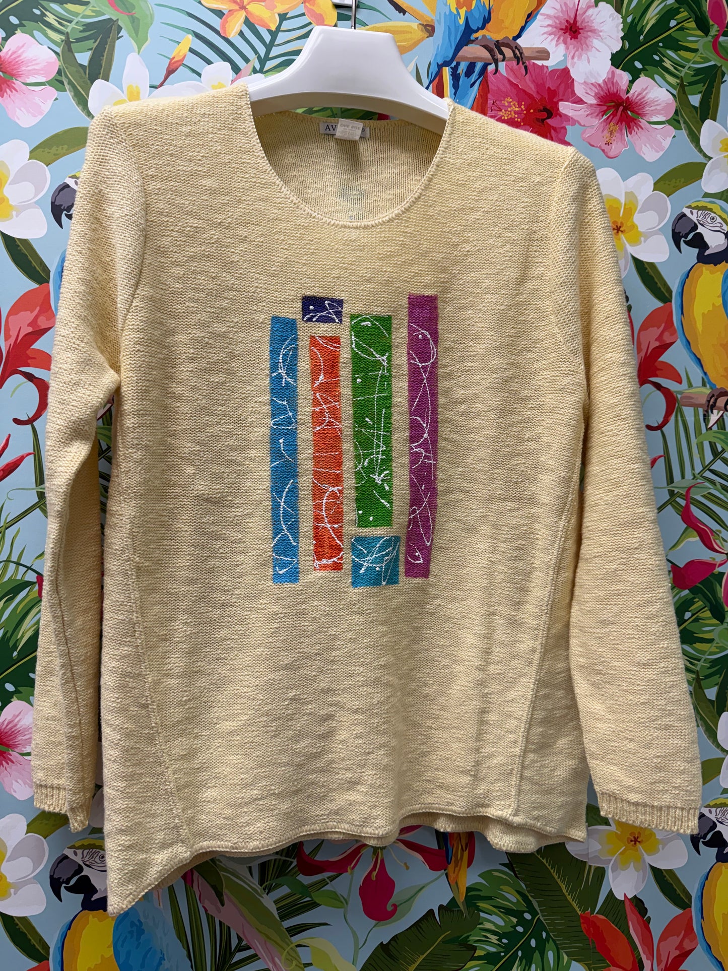 MoMo Sweater - Bright Bars