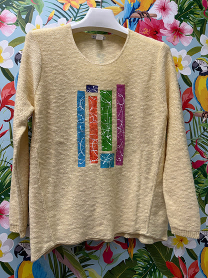 MoMo Sweater - Bright Bars