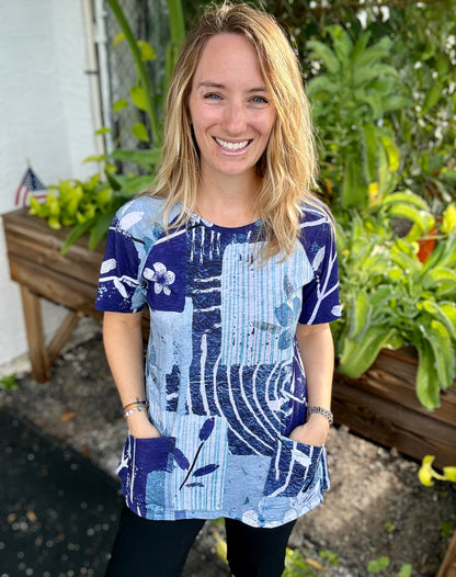 Jess & Jane Flowy Pockets Top
