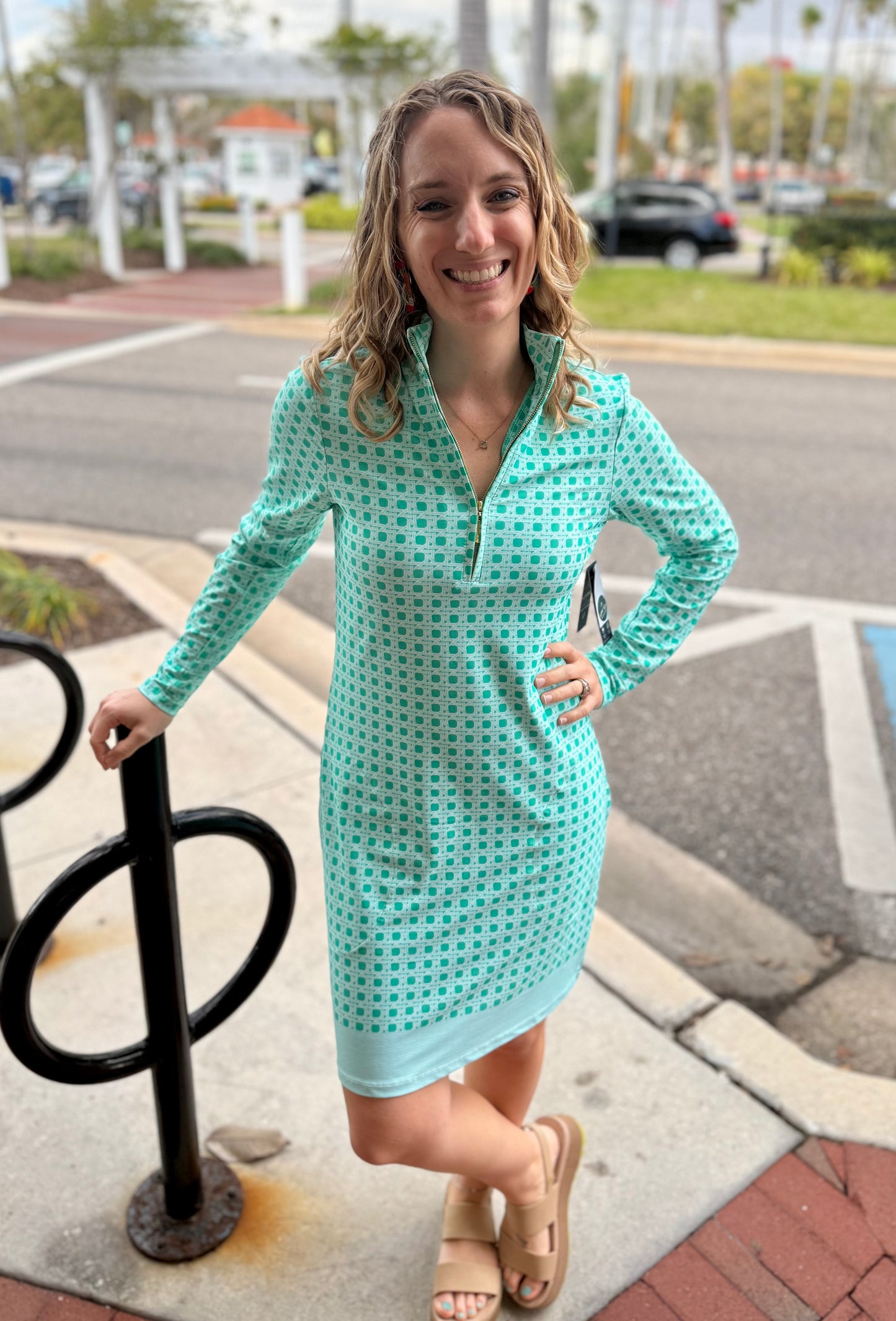 Cabana Life Long Sleeve UPF Dress