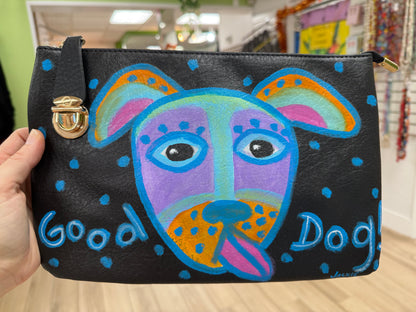 Jackie Ludtke Painted Dog Bags