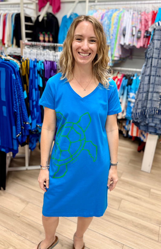 Marushka LFD Big Sea Turtle Dress