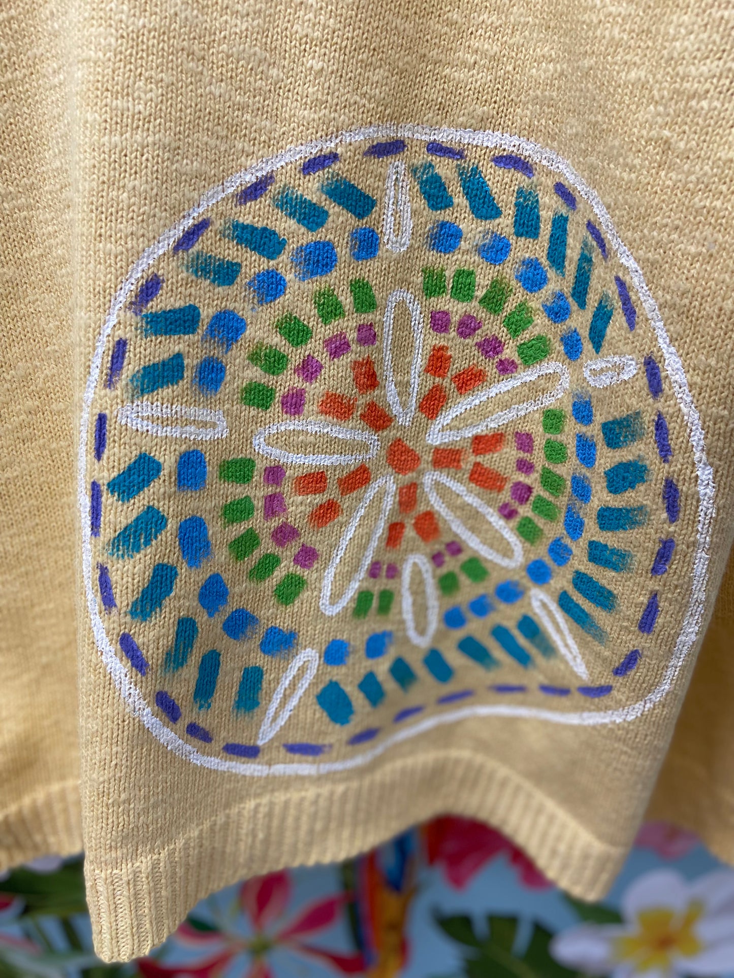 MoMo Sweater - Mosaic Sand Dollar