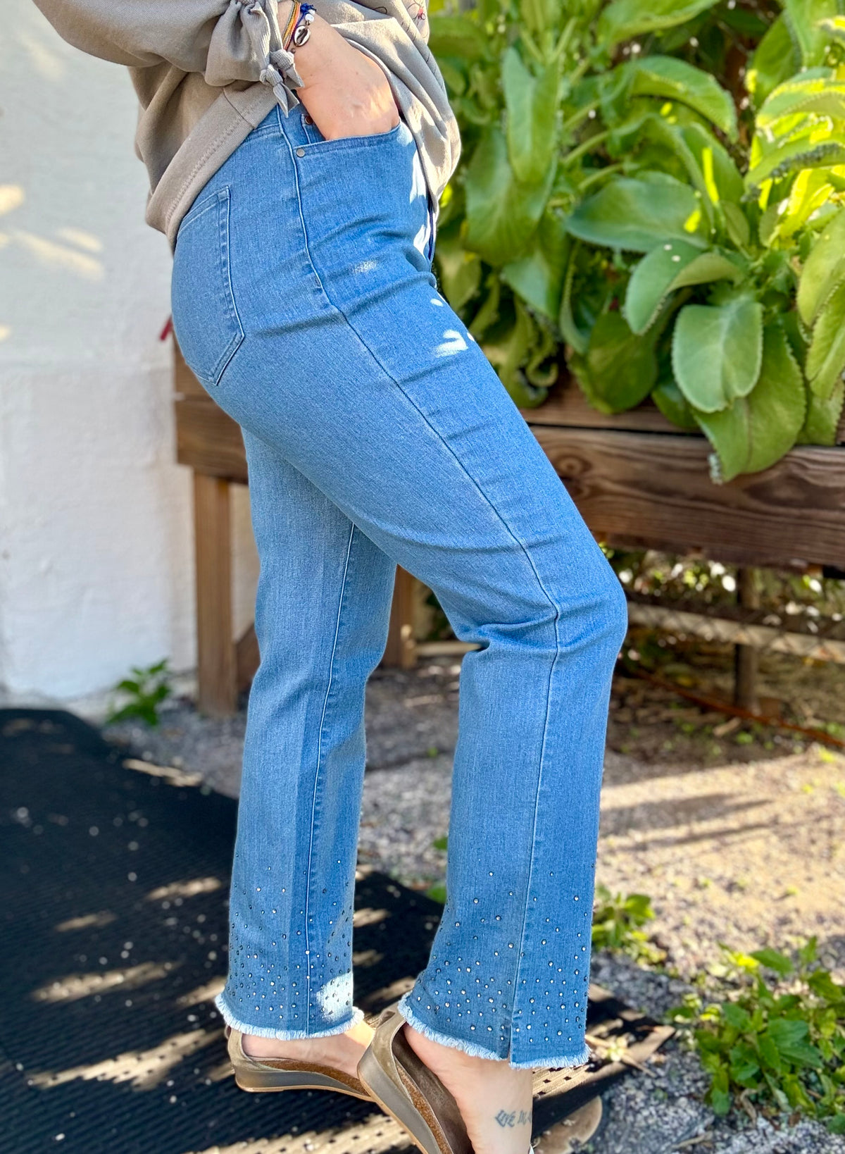Slimsation Stud Sparkle Jean