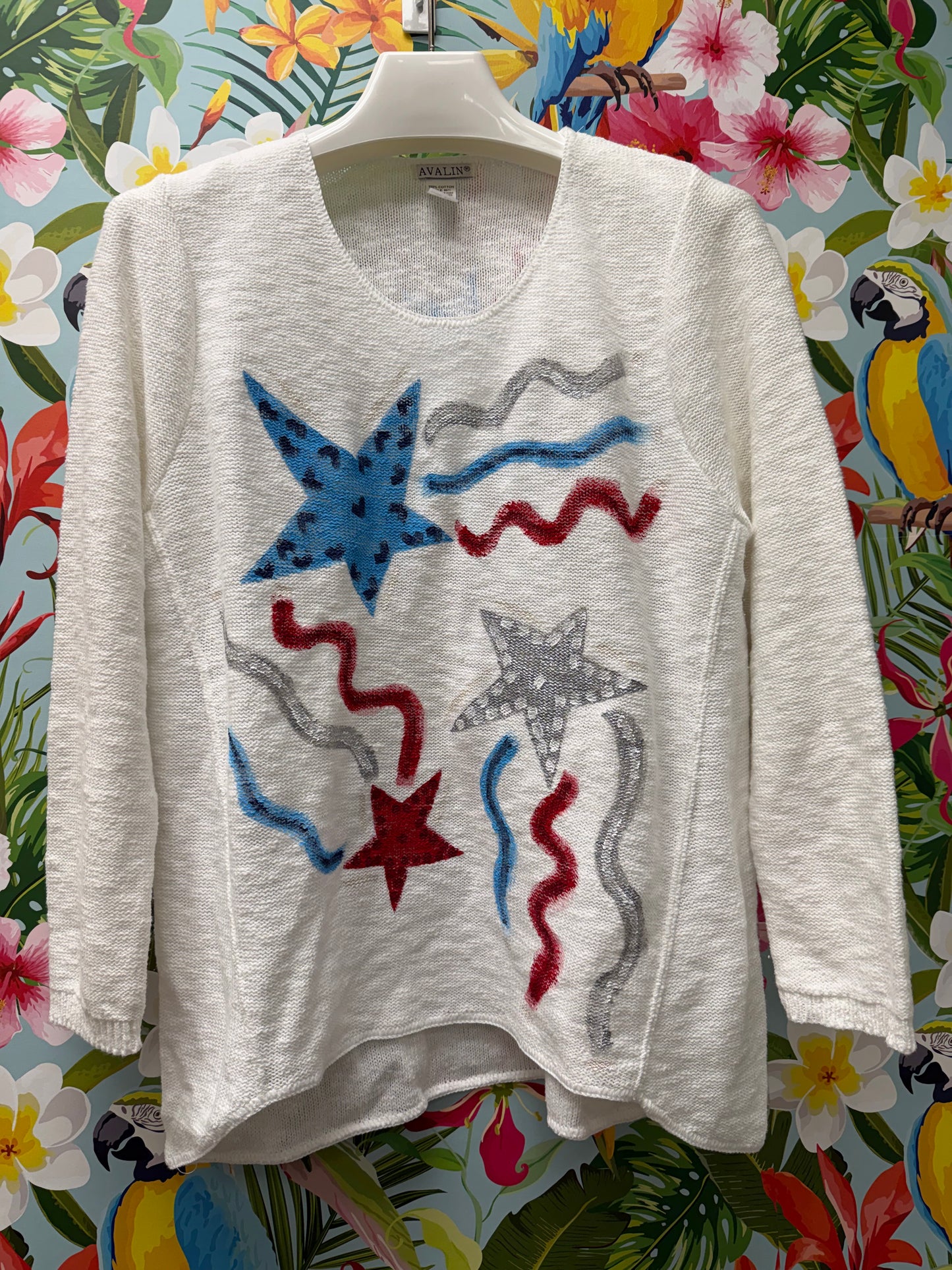 MoMo Sweater - Patriotic Pop