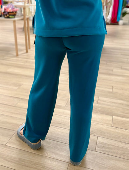 Multiples Peacock Soft Pant