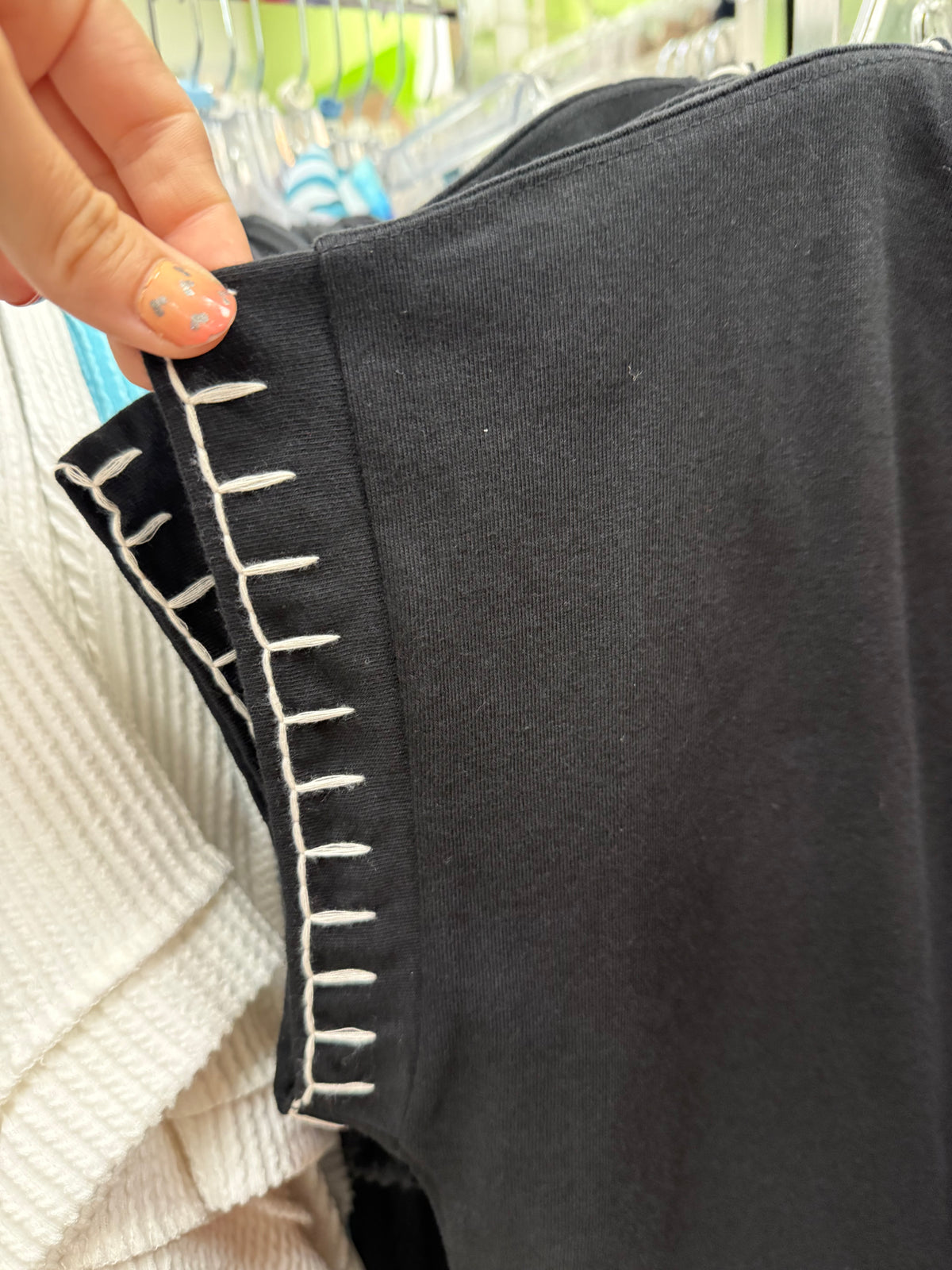 Zenana Stitch Detail Top