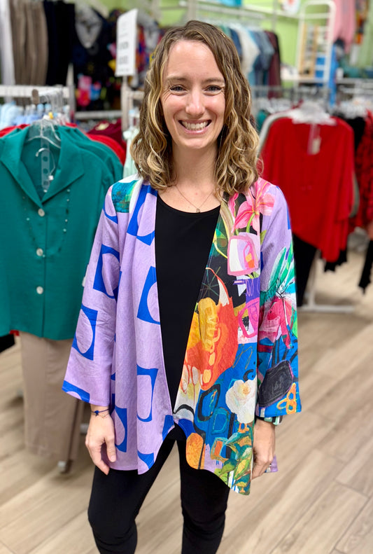 Aris A RB24139G Lilac Bold Jacket