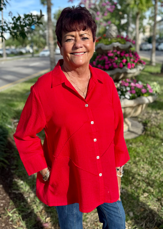 Fridaze AA252 Sabrina Blouse