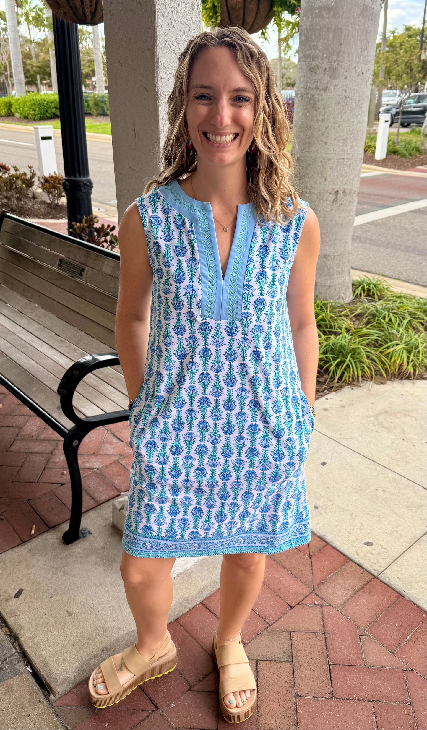 Cabana Life UPF Sleeveless Tunic Dress