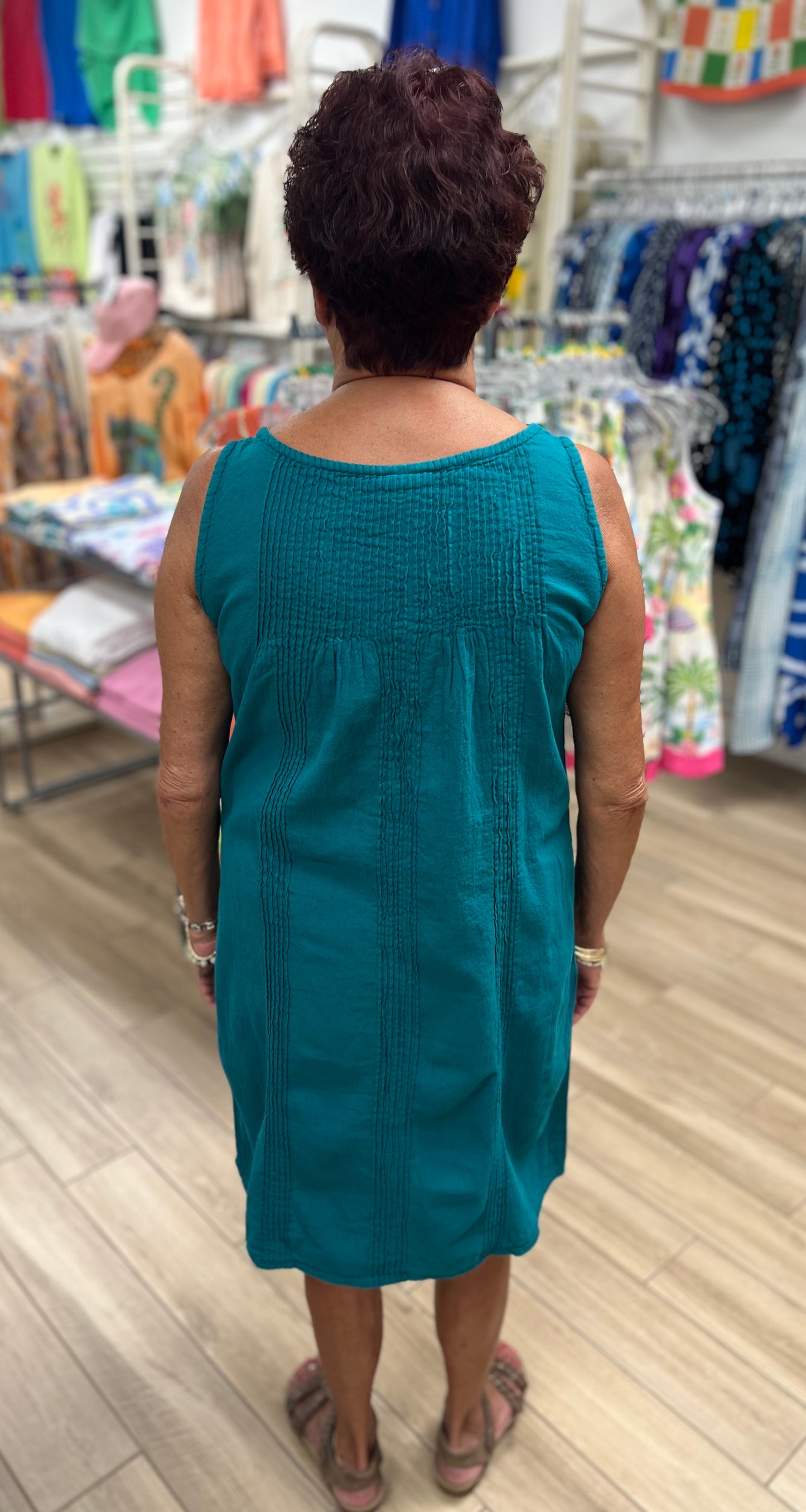Maya Jones 1202 Pleated Dress