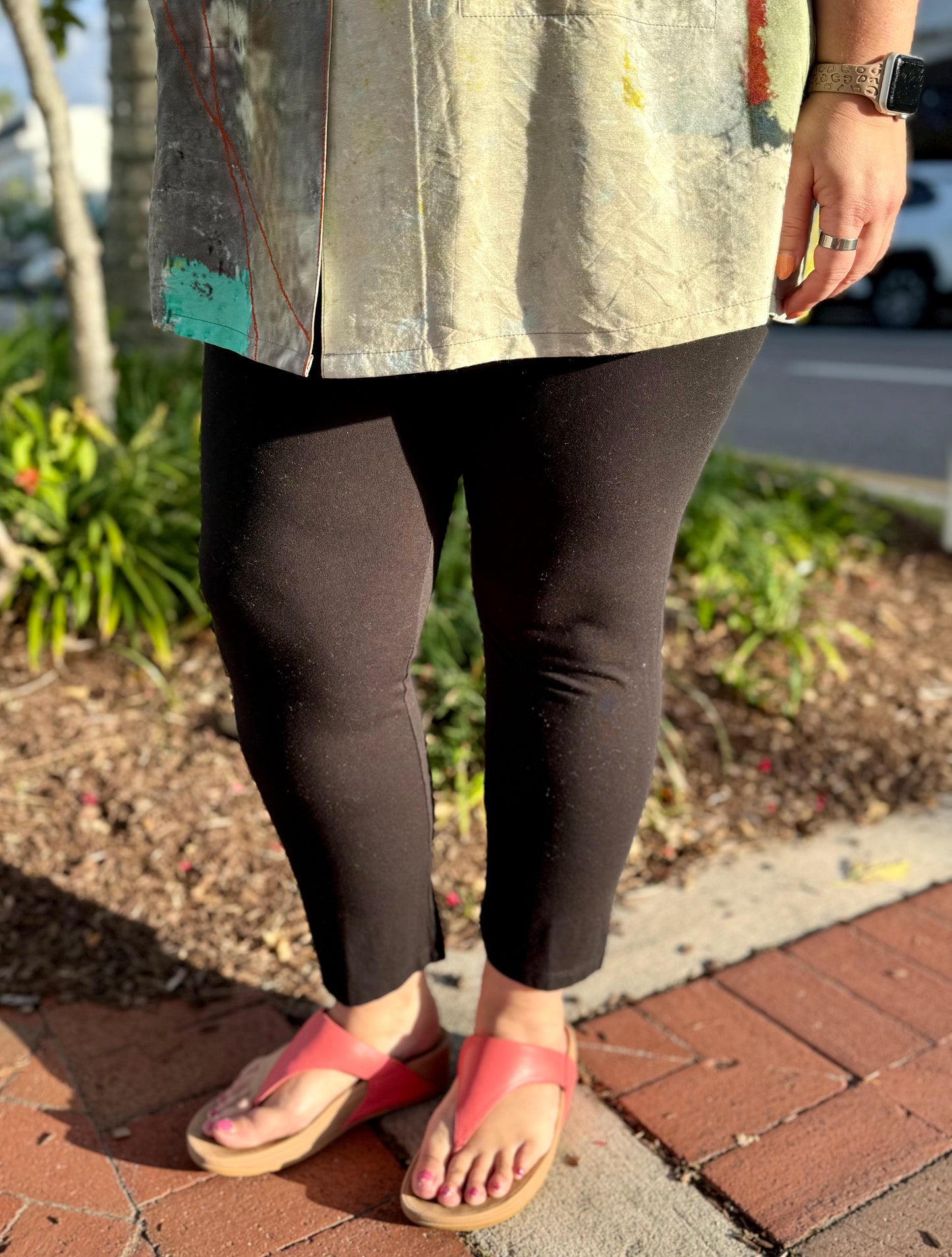 Jess & Jane M37 Cotton Capri Legging