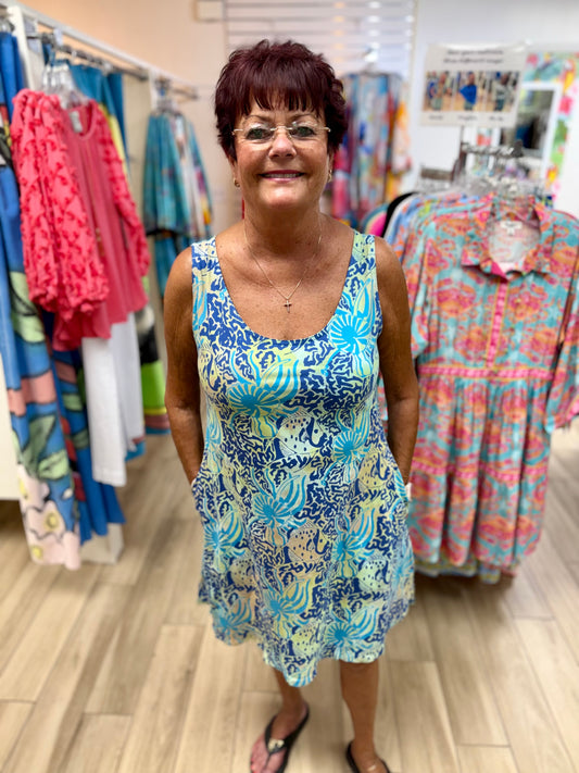 Rum Reggae RR116SP Tank Dress