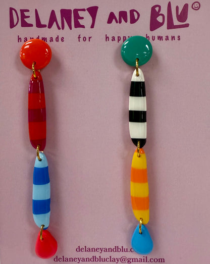Delaney & Blue Earrings