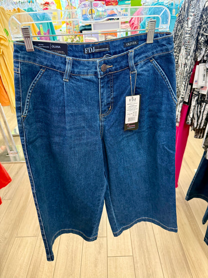 FDJ 2434843 Crop Denim Gaucho