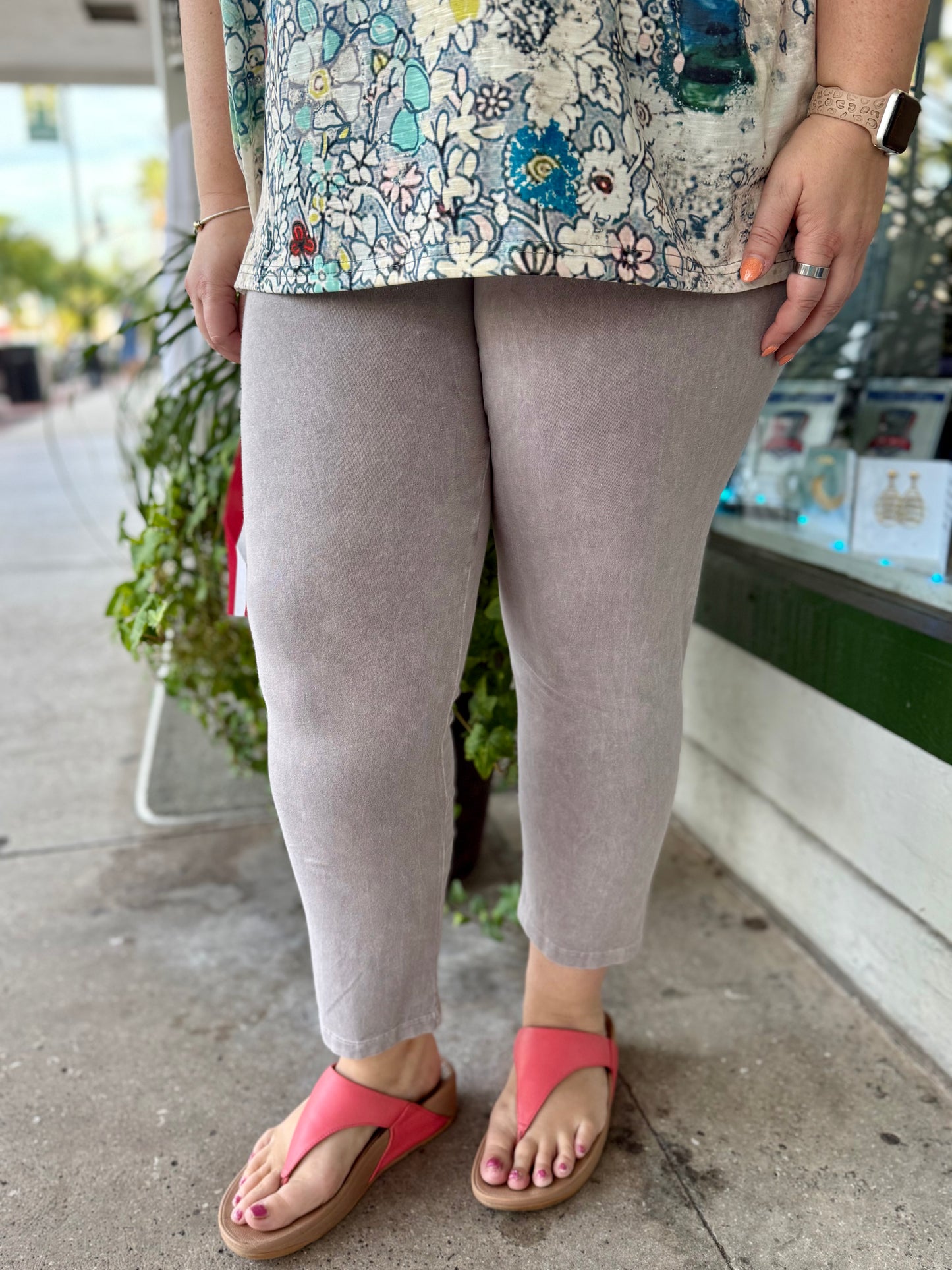 Jess & Jane M37 Cotton Capri Legging