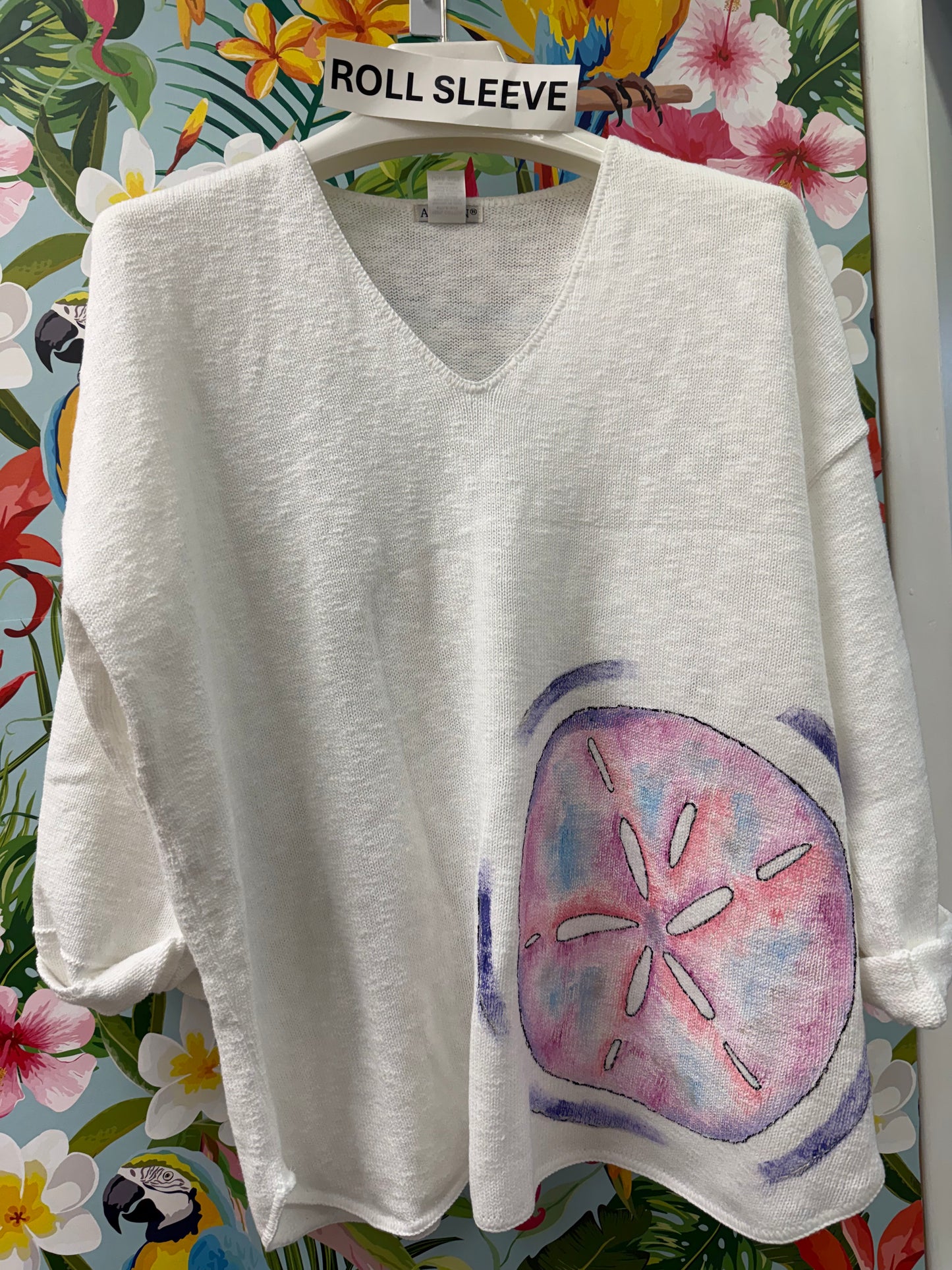 MoMo Sweater - Pastel Sand Dollar