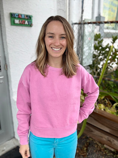 Chica-D Crop Sweatshirt