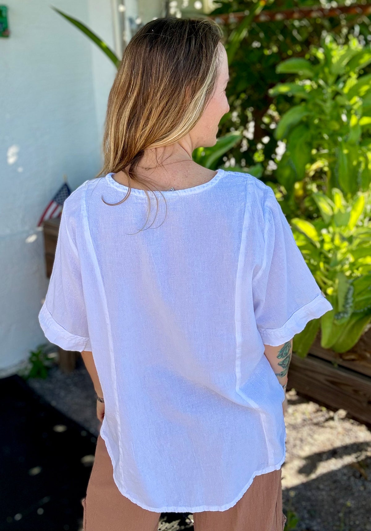 Cottonways Kira One Size Button Top