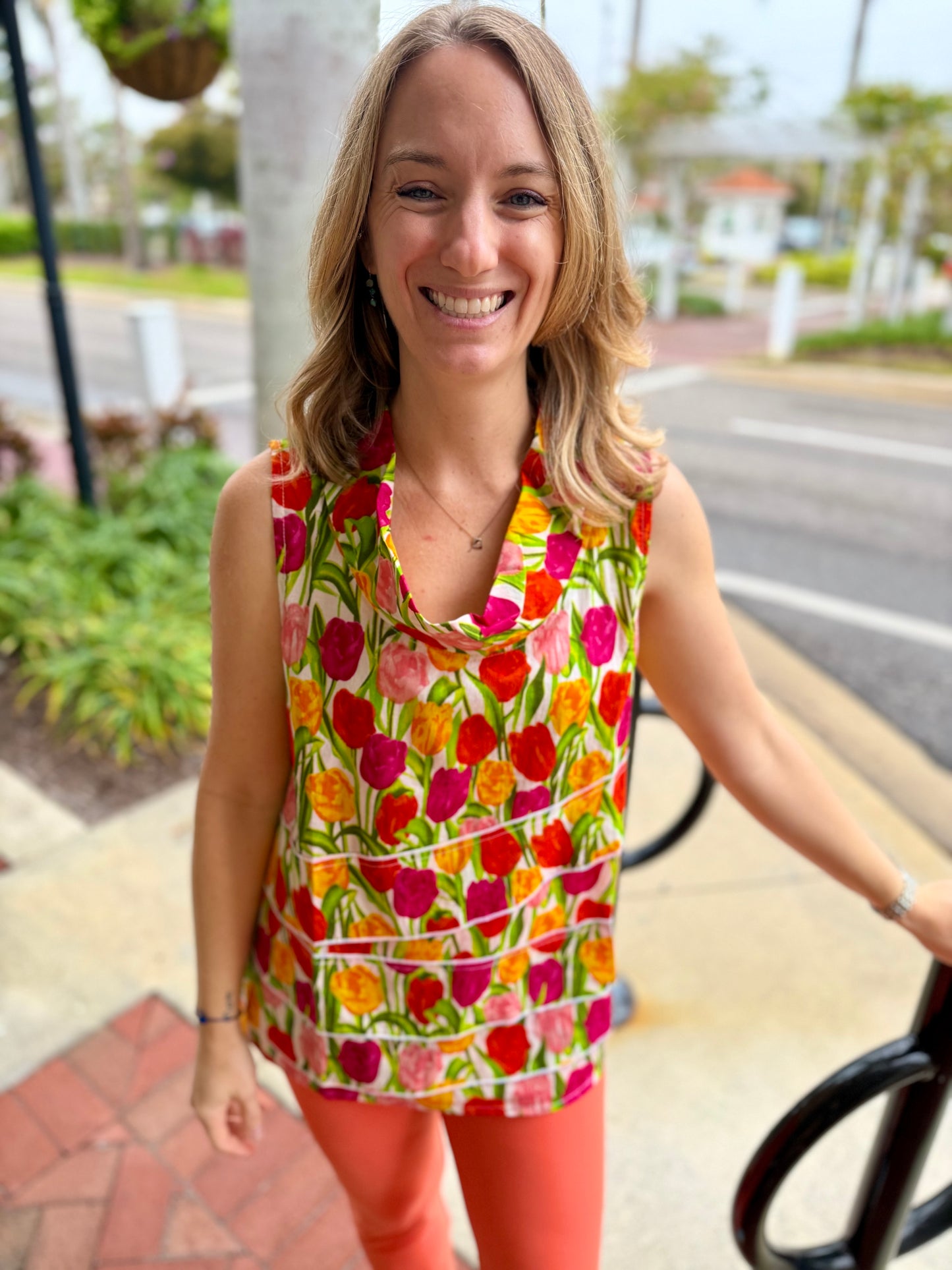 Tulip CV36 Leilani Print Tank Top