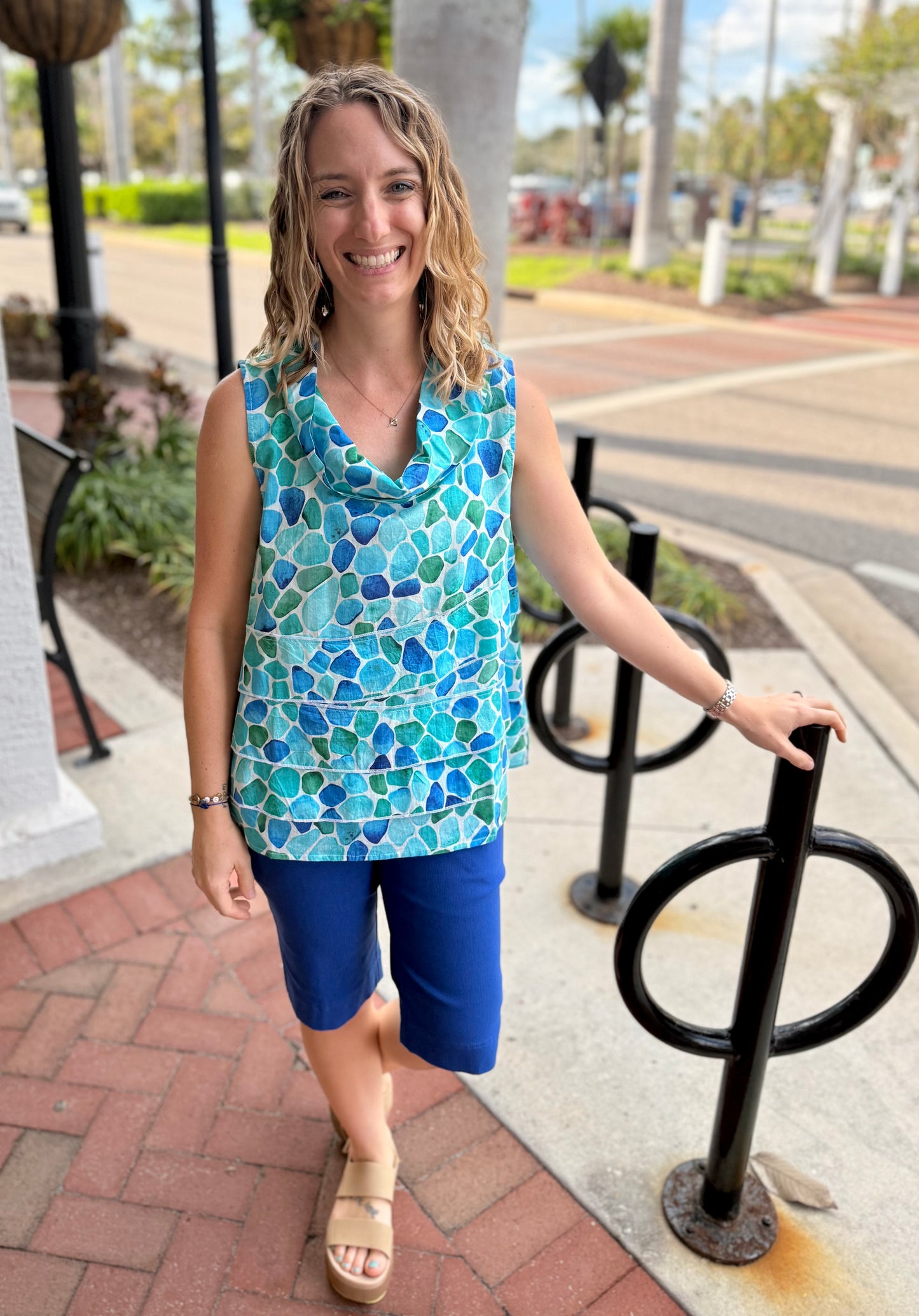 Tulip CV36 Leilani Print Tank Top