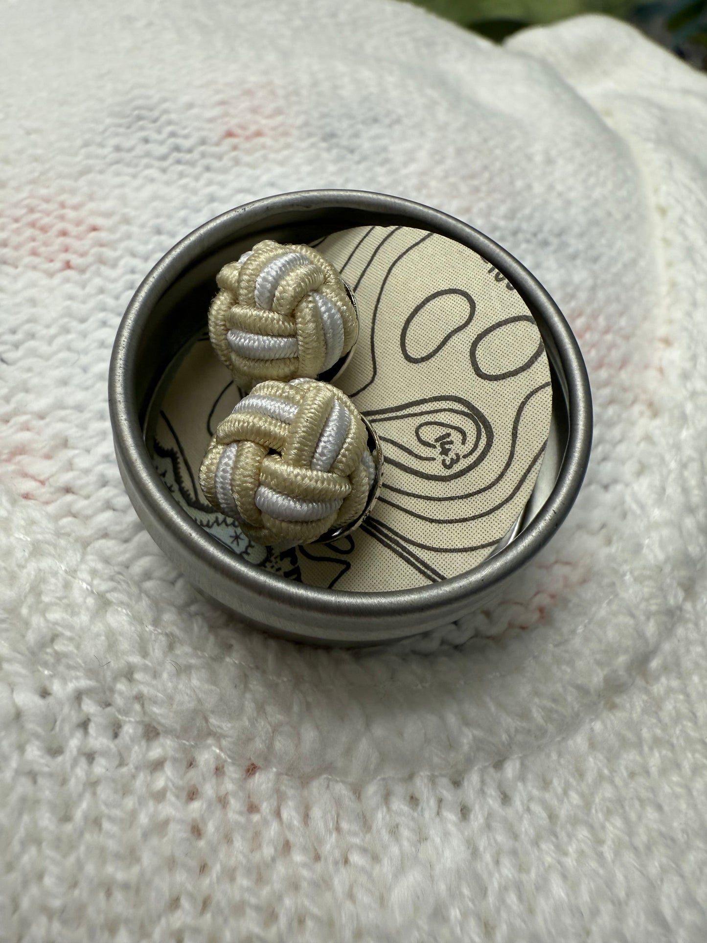 Patsy Kane Nautical Monkey Fist Earring