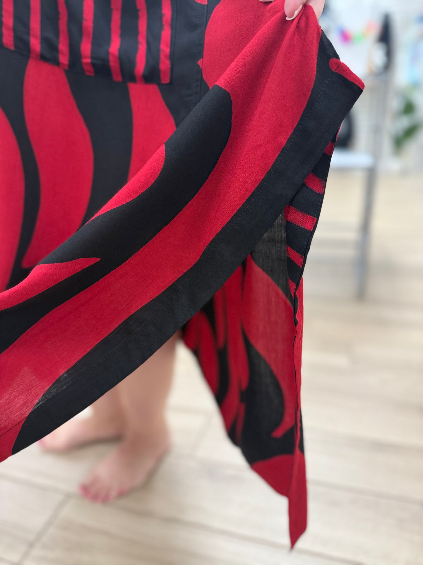 Iguana Maria Batik Maxi Dress