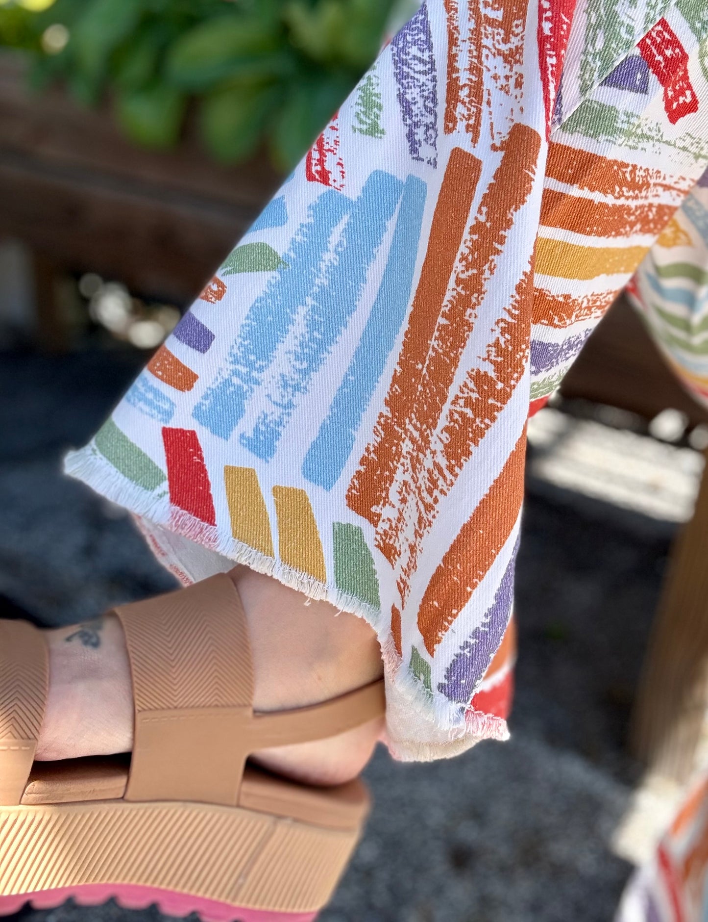 Anniewear Painted Sorbet Print Jean
