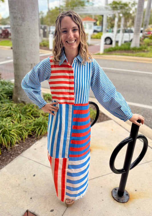 Maxi Dress Scarlet Macaw Resort Wear Maxi Dress Scarlet Macaw Resort Wear