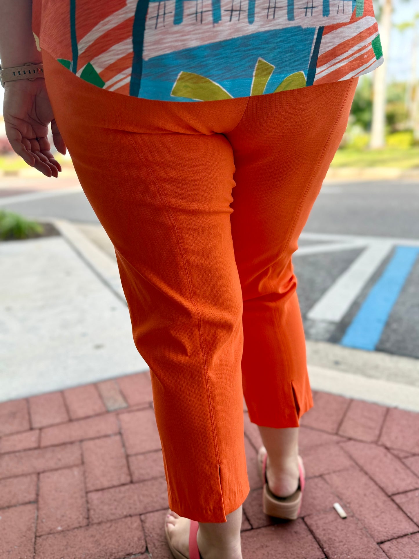 Klaveli Kennedy Slit Back Capri