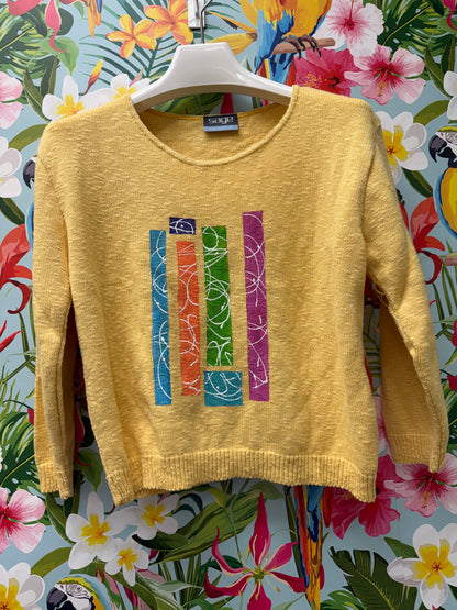 MoMo Sweater - Bright Bars