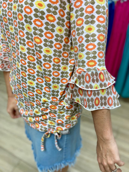 Multiples M25110TM Drawstring Top