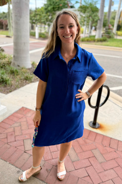 Pixi + Ivy Ellie Collared Dress