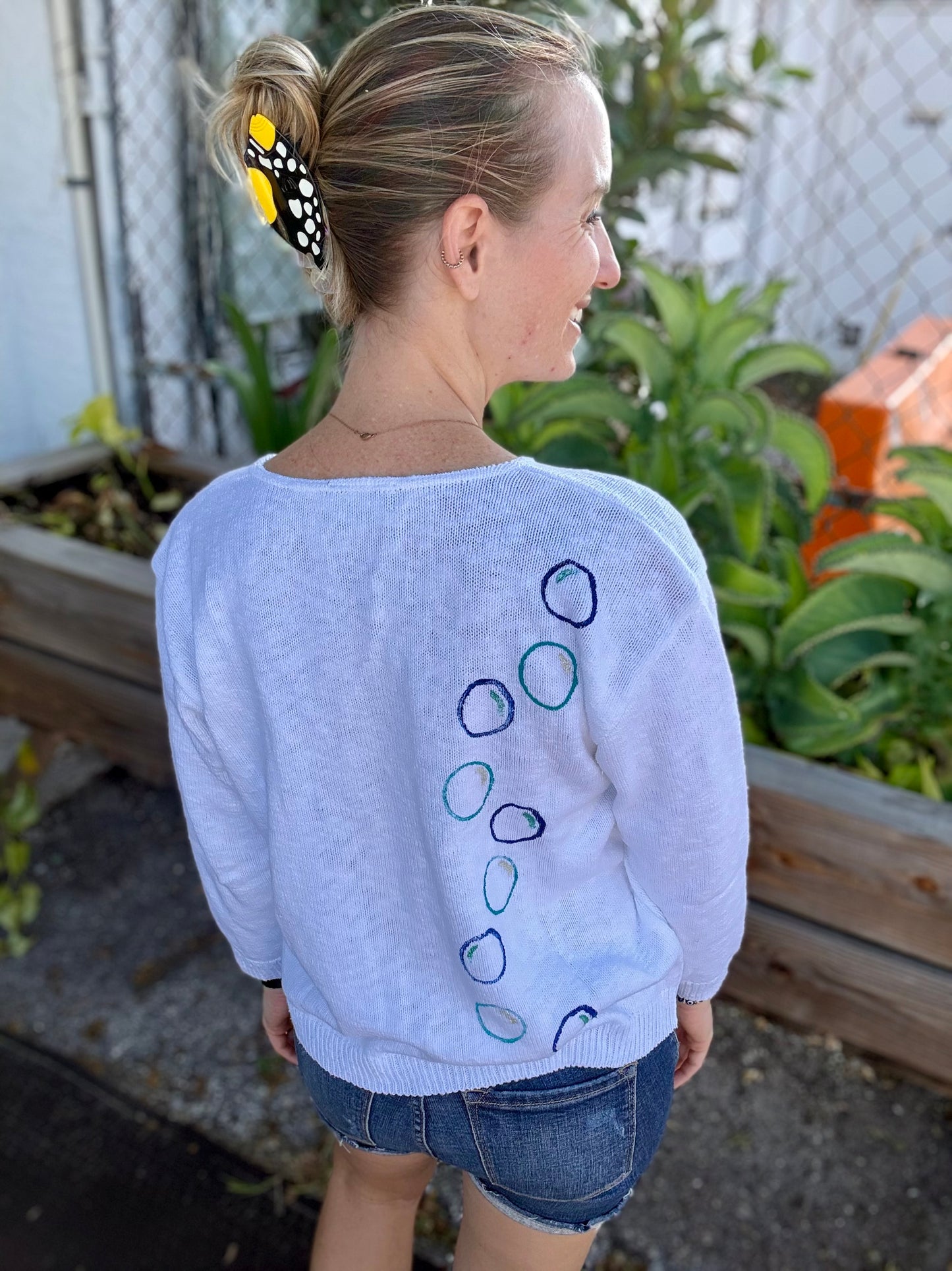 MoMo Sweater - Spotted Eagle Ray