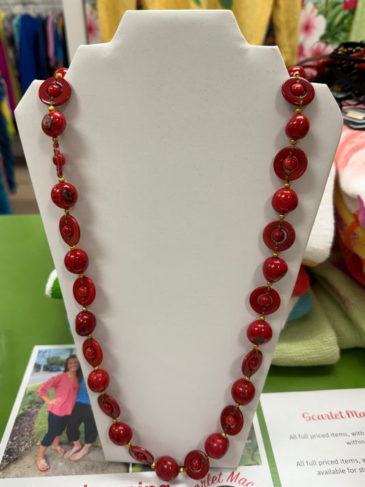 Tagua Frida Necklace