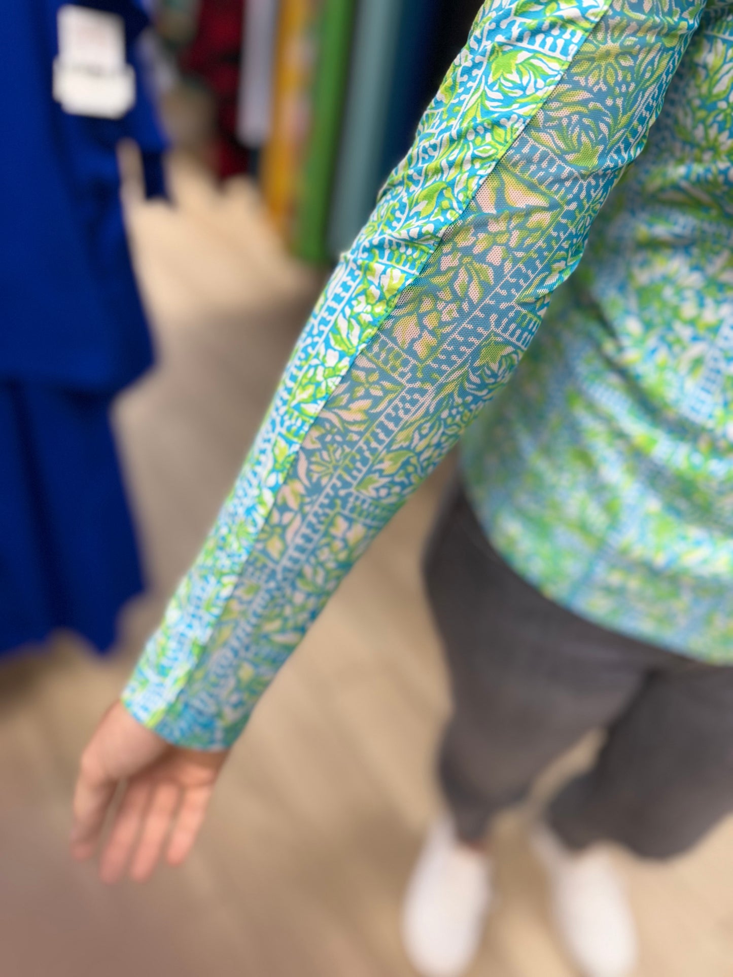 Ibkul 10000 UPF Print Top