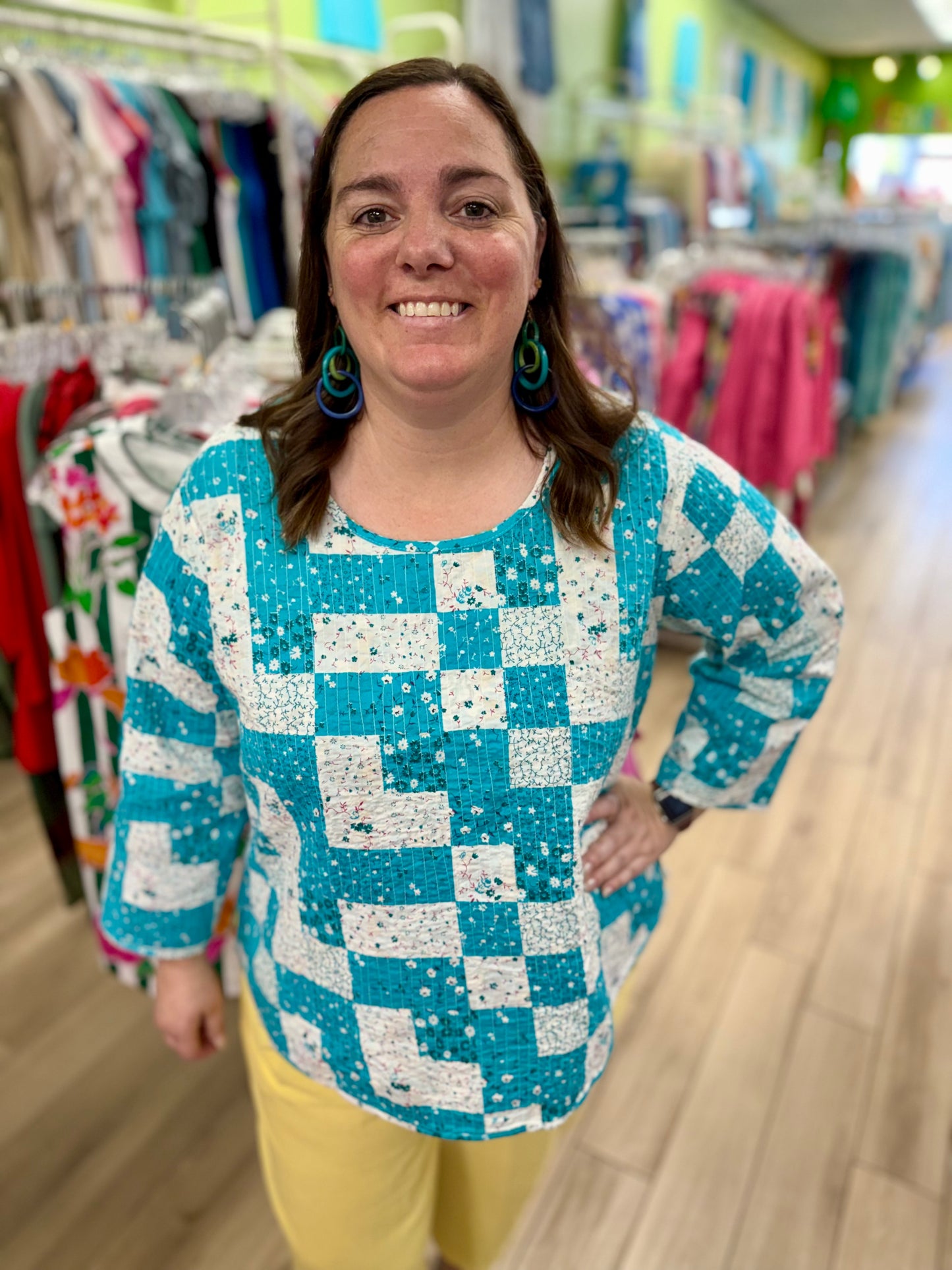 Parsley & Sage 26S441C Elsie Reversible Top