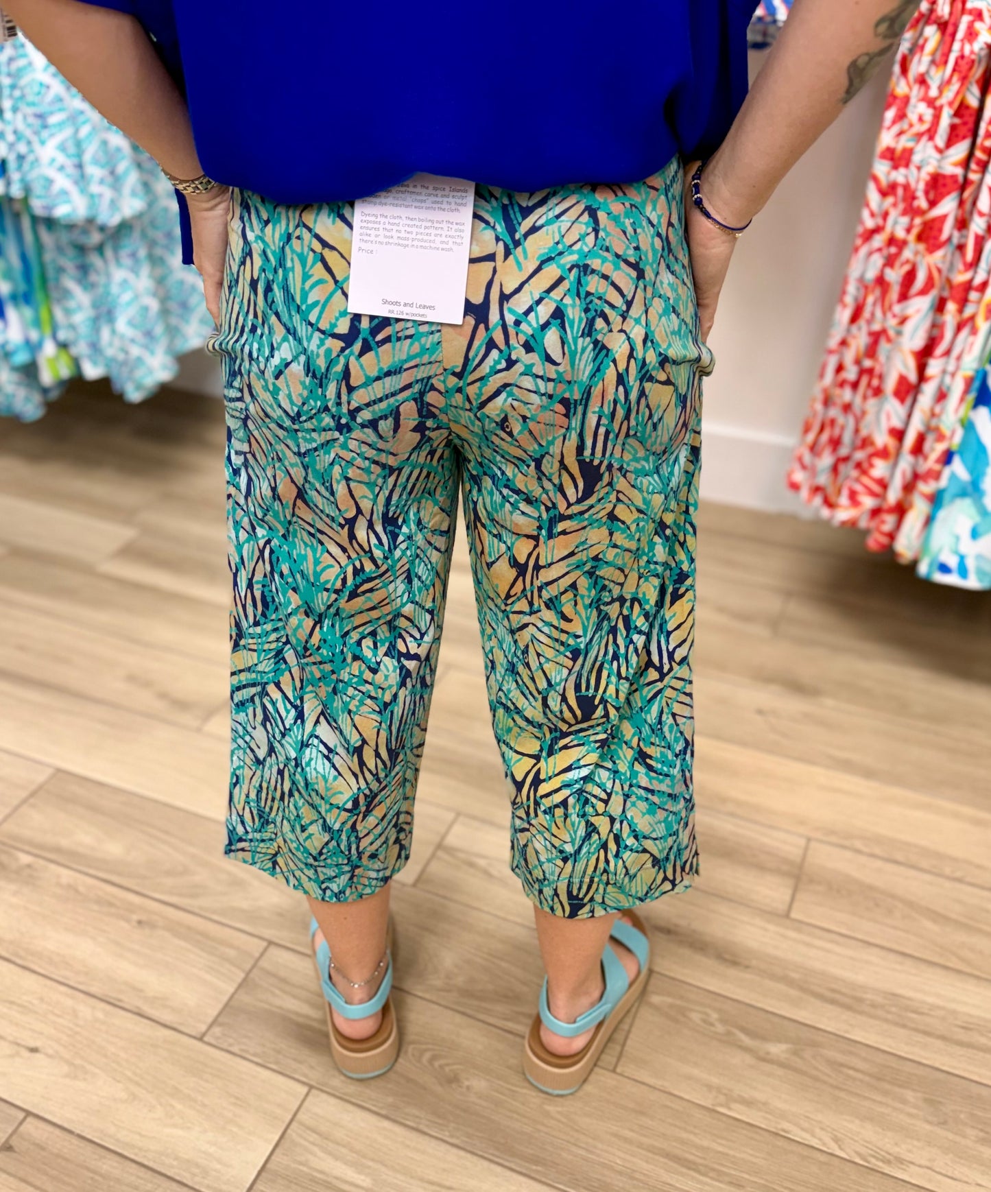 Rum Reggae RR126 Cotton Capri