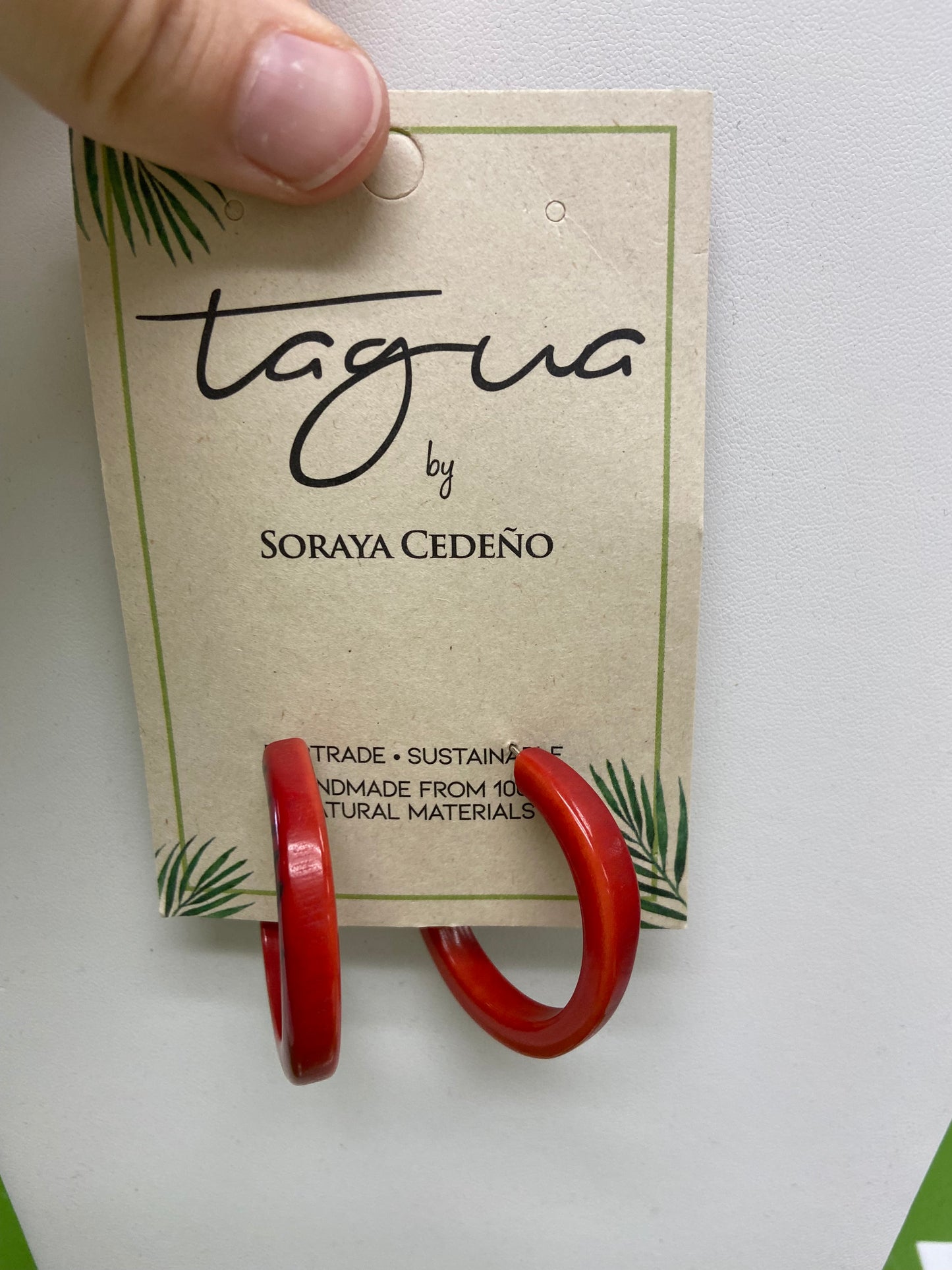 Tagua Alicia Earring