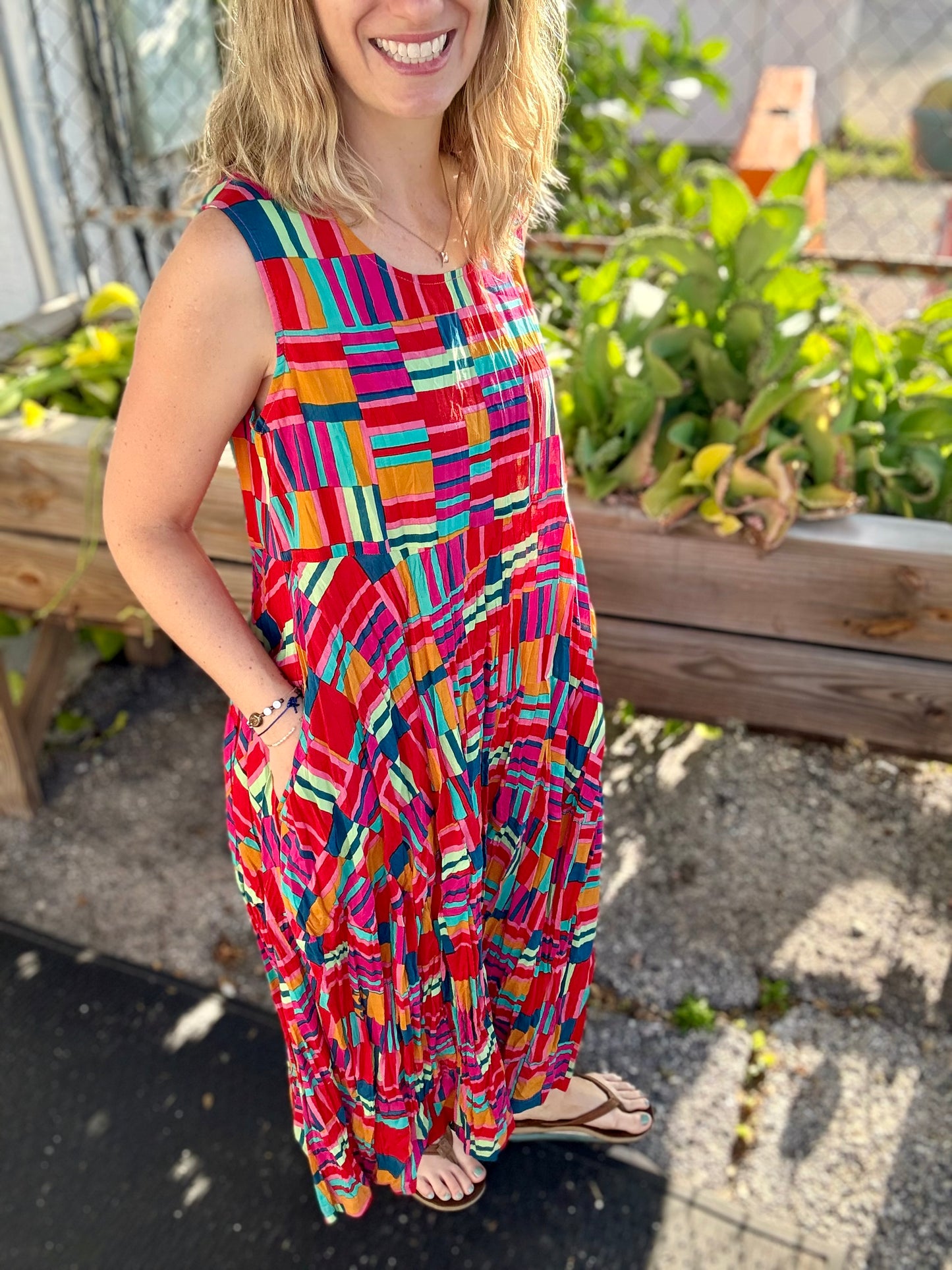 Orientique 71599 Peru Tank Bubble Dress