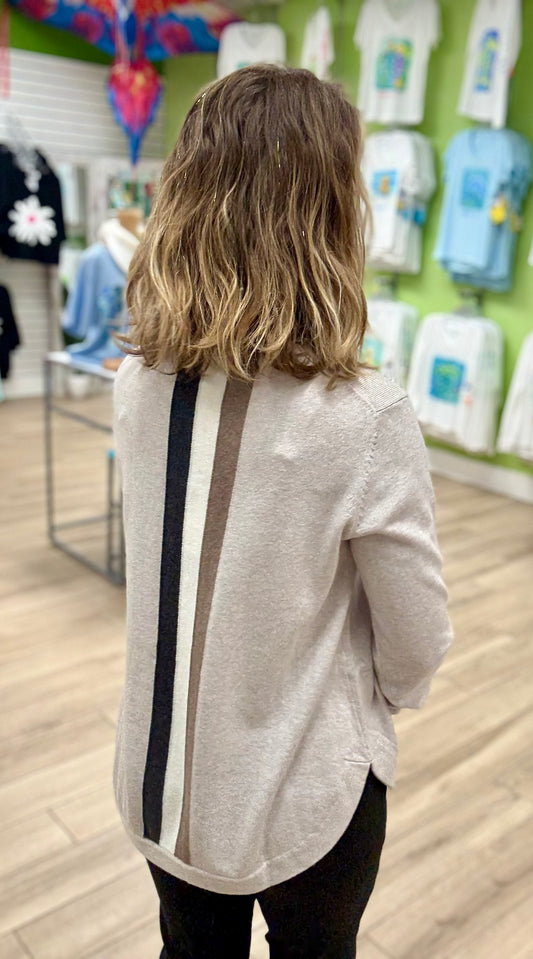 Hatley Jessie Stripe Back Sweater