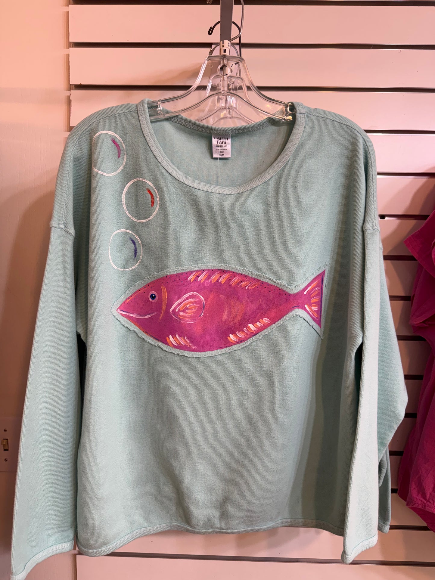 MoMo Painted CLB632 Fishy Frita Sweatshirt