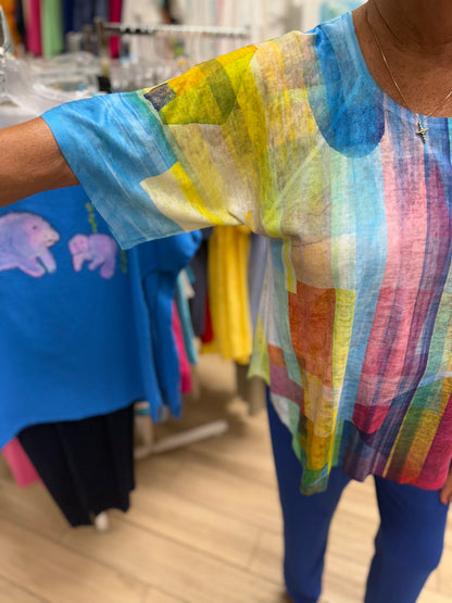 Et'Lois Apple Dolman Top