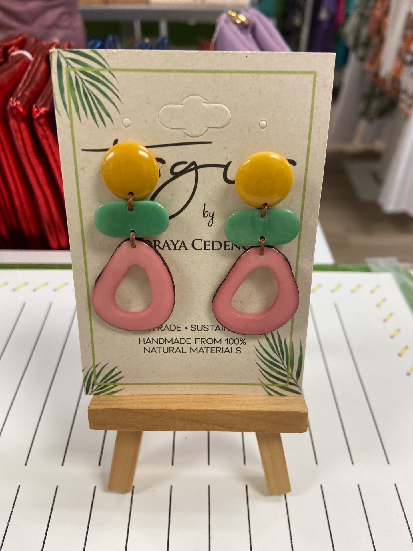 Tagua Tere Earring