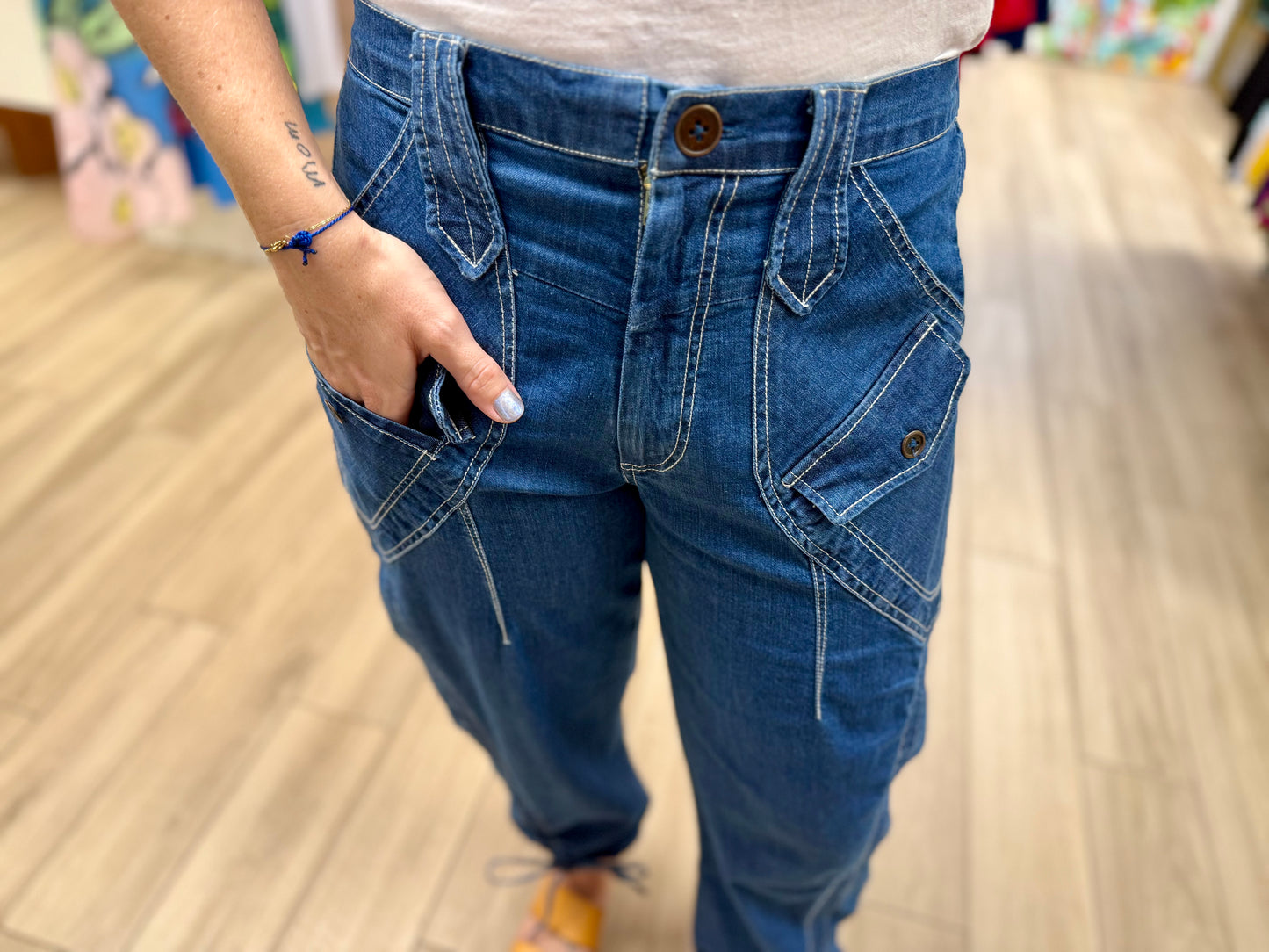 Tulip D511 Denim Bexley Pant