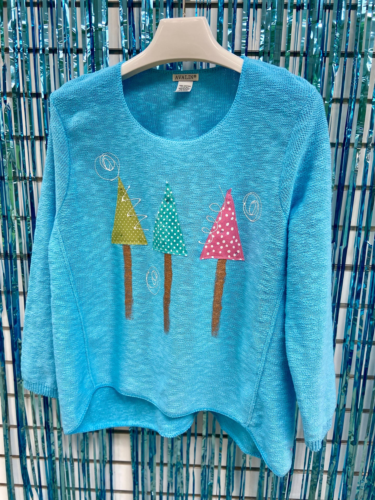 MoMo Sweater - Dots Tree Forest