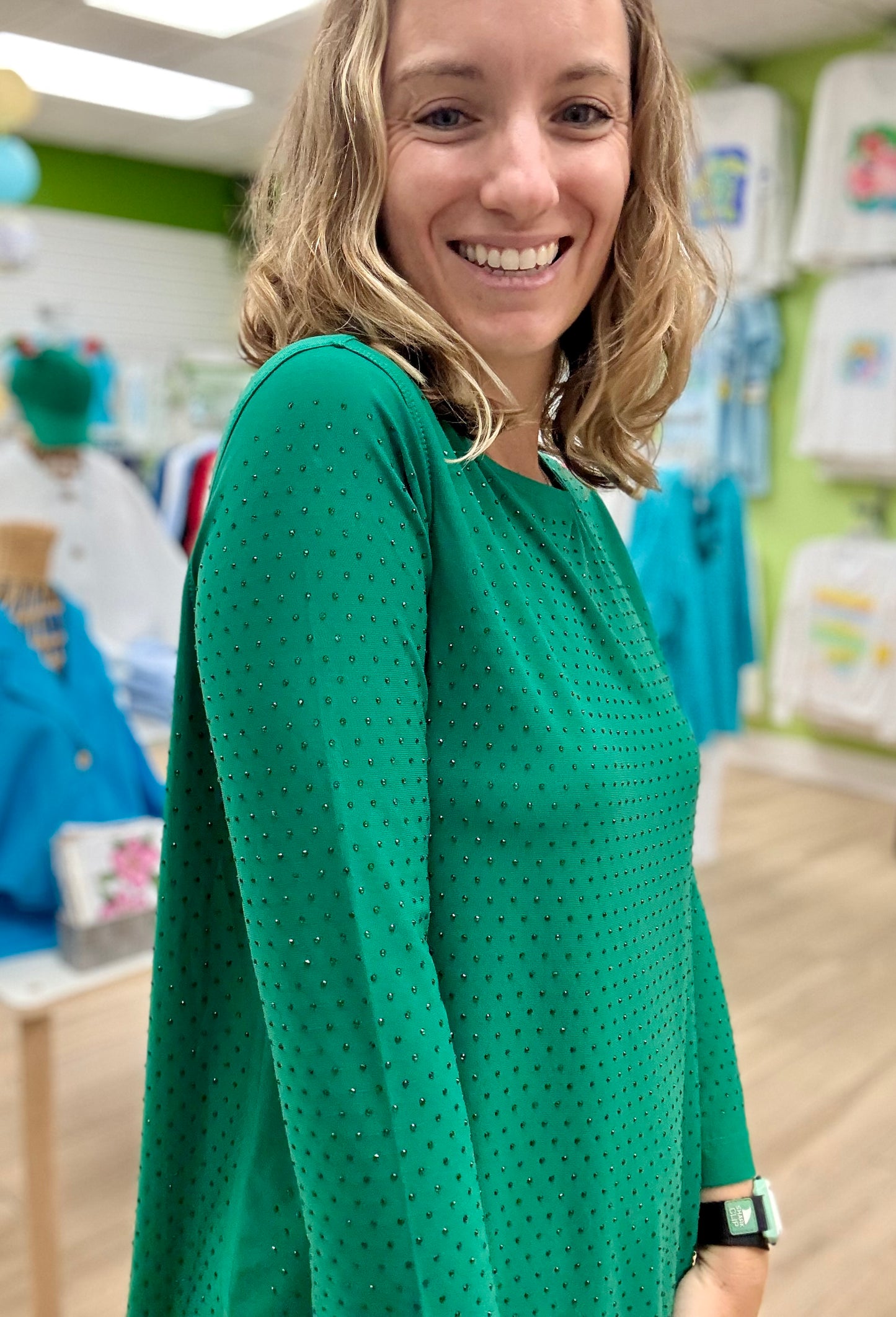 Multiples M45602TM Shimmer Top