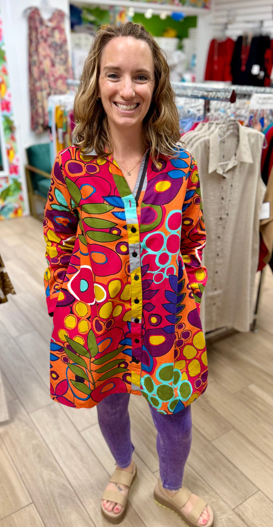 Tulip CV1218 Rachel Galapagos Top