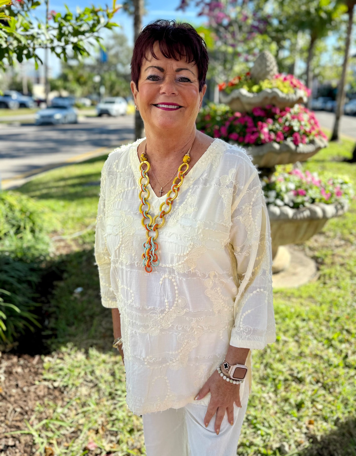 Cottonseed 390EM Tunic Top